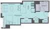 Floor Plan at Moment, Chicago, IL 60611